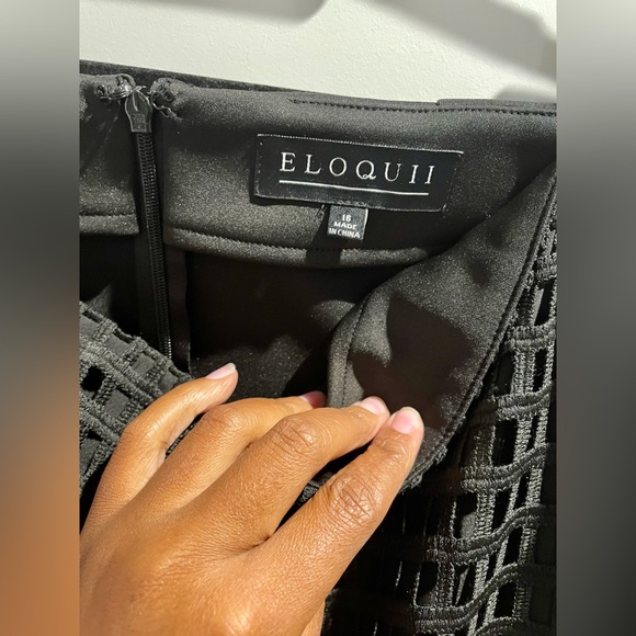 Black eloquii skirt - Picture 2 of 3